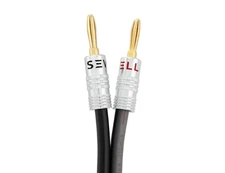 Sewell Silverback Speaker Wire with Banana Plugs
