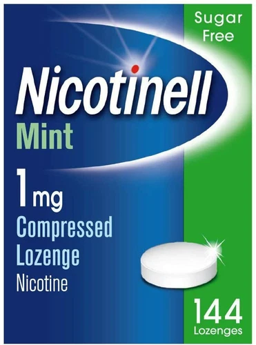 5 x 144 Nicotinell Mint 1mg | Sugar Free Total - 720 Lozenges | Expiry 2025