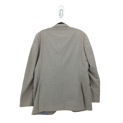 TSJ×TK SUITS BROWN 4 Ted Baker Men 44 L Long Jay CT Suit Brown Trim Fit Wool Flat