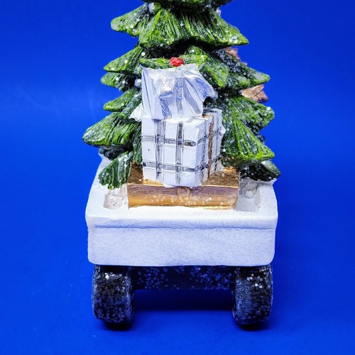 Valerie Parr Hill VAGÓN con Árbol CARDENAL DECORACIÓN NAVIDAD DECORACIÓN NAVIDAD Estatuilla NUEVO - Imagen 19 de 22