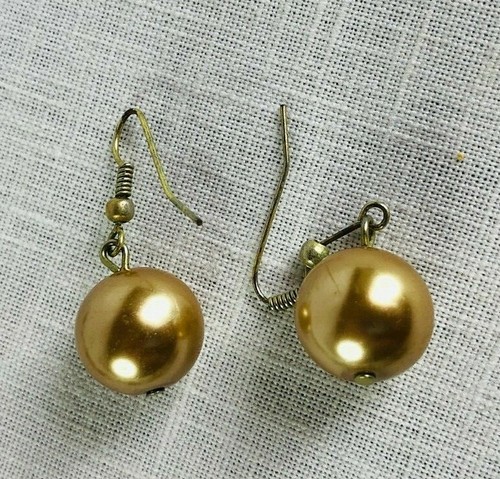 2 Vintage Nachlass Halsketten und Ohrring Sets Abalone Muschel und Kunstperlen - Bild 5 von 9