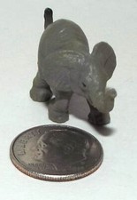 Very Small Rubber Figure of an Elephant