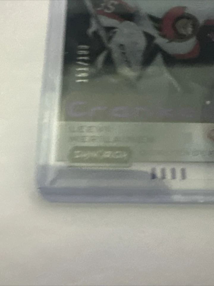2023-24 UD Synergy Leevi Merilainen Cranked Up! Rookie Purple 151/199 #CR-LM - Image 3 of 4