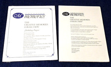 Creative Memories 8x10 Holiday Pages RCM-10H and Page Protectors - New Sealed