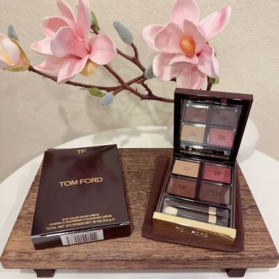 Tom Ford Beauty Eye Color Quad Creme Eyeshadow Palette 46 Ember Bronze NIB