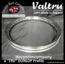 AMC4-3-18-VT 18" Stainless Wheel Rim Rear AJS Matchless Cotton Reel Spool Rear