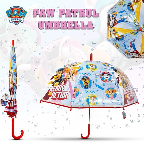 Licensed Brolly, Bubble Dome Umbrella, Windproof Bell Umbrella Kids for 3-7 Yrs - Picture 19 of 97