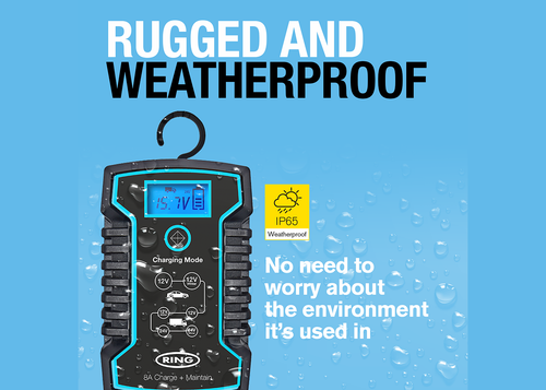 8A Smart  Battery Charger For Bugatti Maintainer 12-24V Quick Connect - Picture 9 of 12