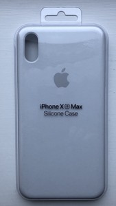 Genuine Apple Silicone Case Iphone Xs Max In White Ebay