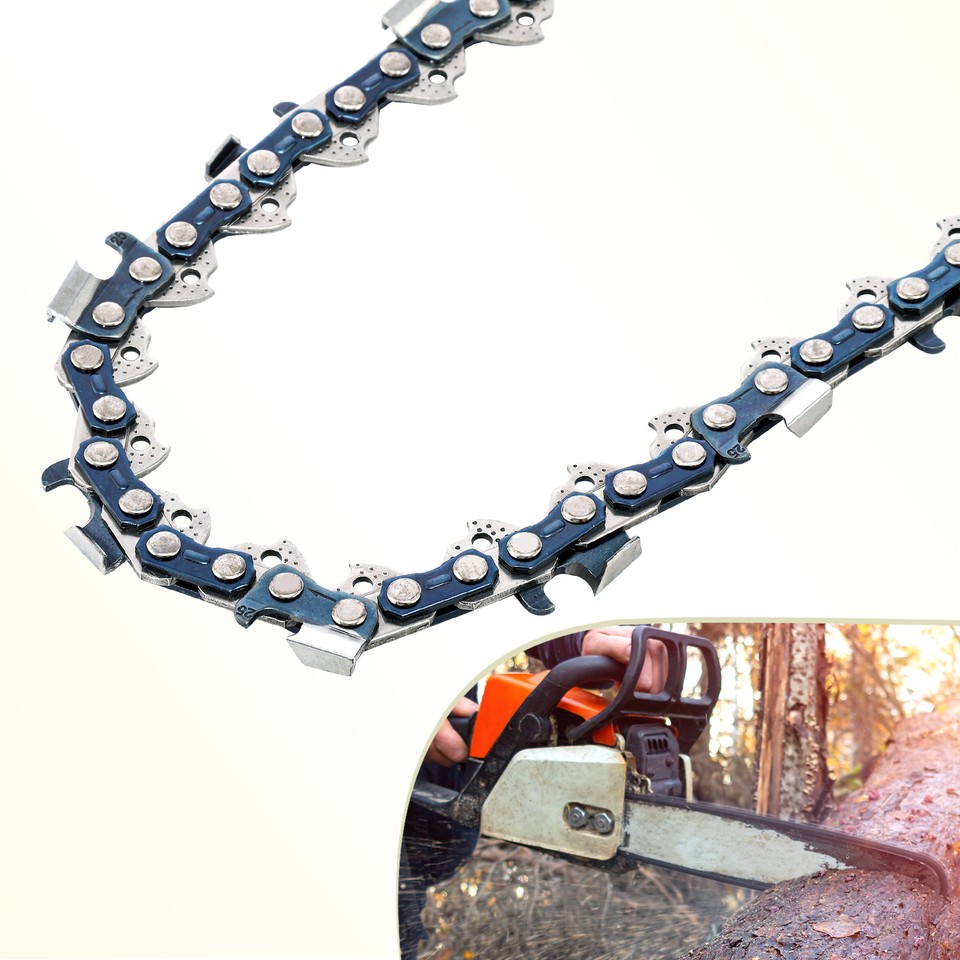 5PCS 16'' inch 325"-050-66DL Chainsaw Chain Blade .325" .050" 66 DL ...