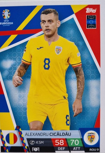 Tarjetas coleccionables Topps UEFA EURO 2024 Match Attax tarjetas base elegir - Imagen 46 de 169