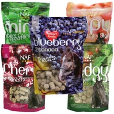 NAF Horse Treats Made From Natural Ingredients 1kg Hedgy Minty Appy Cherry