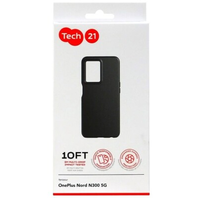 Tech21 - EvoLite Case for OnePlus Nord N300 5G/TEMPERED GLASS #METRO33027