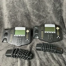 Polycom SoundPoint IP650 IP 650 Digital Telephone 2201-12630-001 Lot Of 2