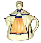Vintage Shawnee  Pottery 1940's Granny Ann Teapot Essex China  made in USA
