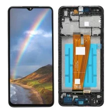 For Samsung Galaxy A04 A045 LCD Display Touch Screen Digitizer Frame Replacement