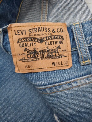 リーバイス684 W28L32 ベルボトル New LVC Levi's Vintage Clothing 684 Bell Bottom W28L32