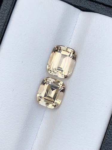 Yellow tourmalines 4 carats natural origin Afghanistan - Picture 9 of 10
