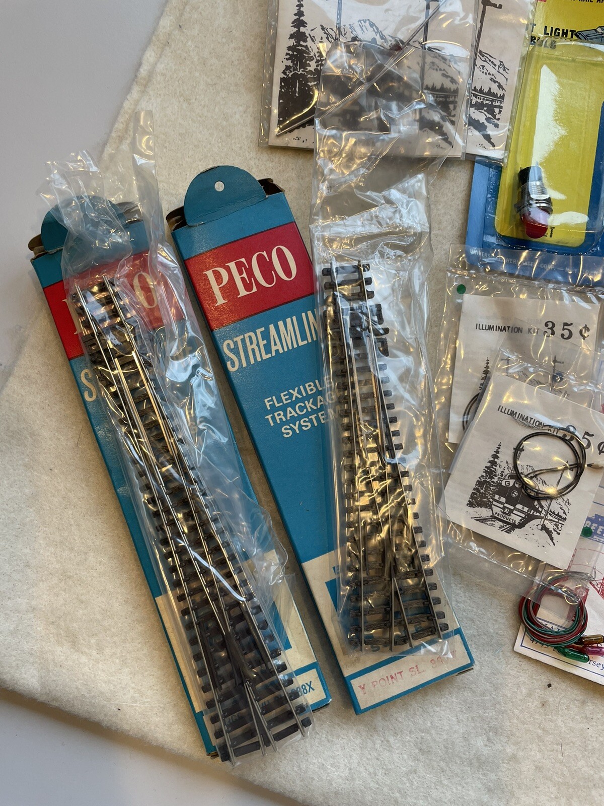 Random Lot of vintage NScale Train parts and pieces eBay