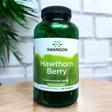 Hawthorn Berries 565 Mg Cardiovascular Health Blood Pressure Support 250 Caps