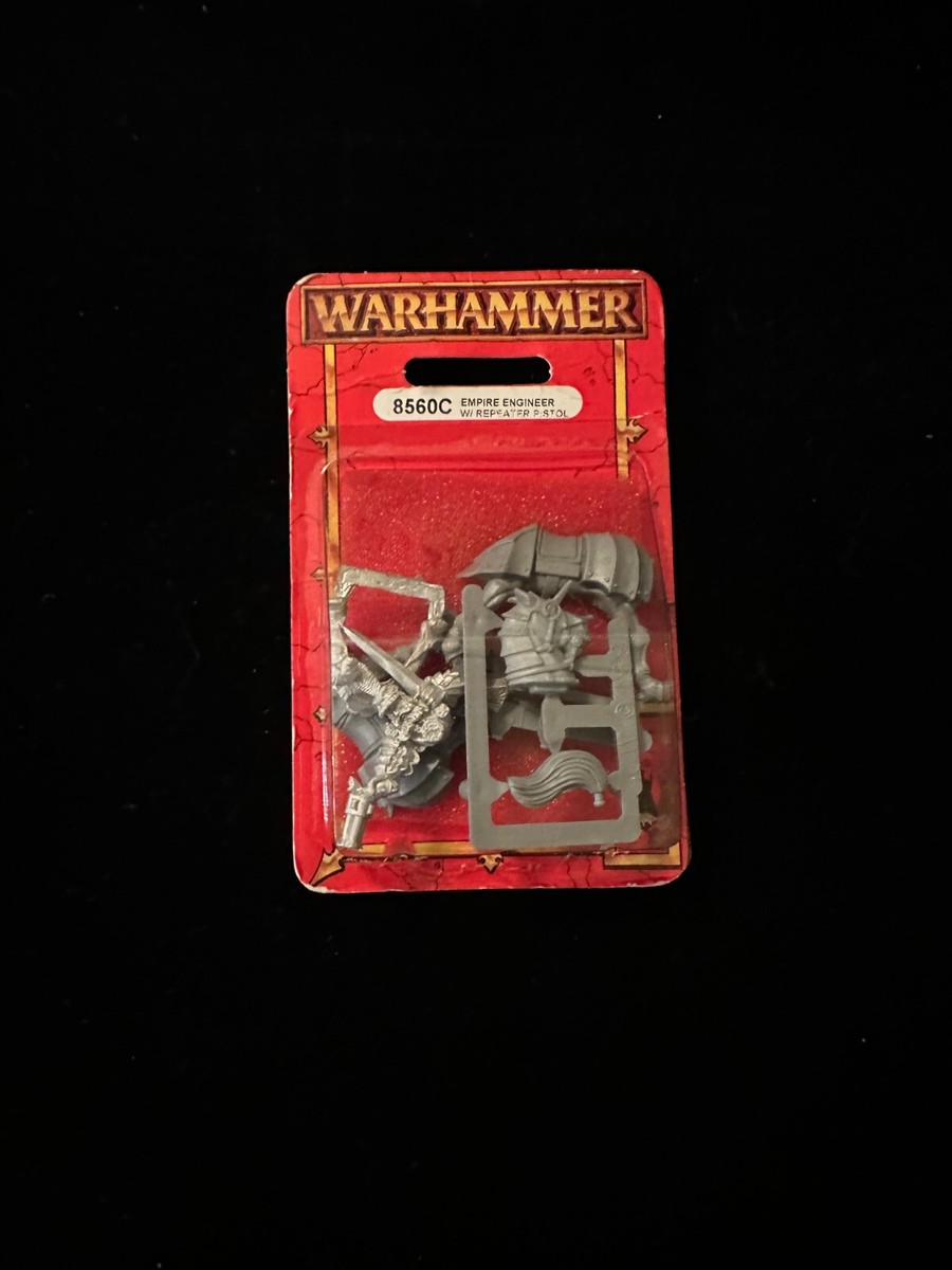 Figurine Warhammer – Ingénieur De L'Empire (Engineer) – Pistolet – Old World / AoS