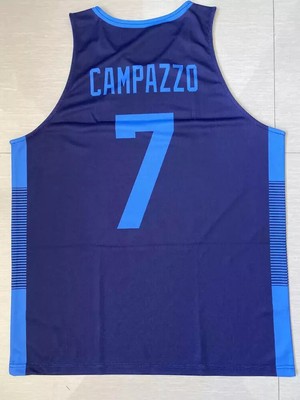 2019 Facundo Campazzo #7 Team Argentina Basketball Jerseys Custom Names Number