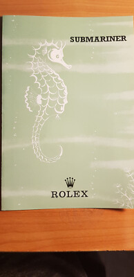 vintage Rolex Submariner 1966 Leaflet english  Ref: RC 435.I.66.10M