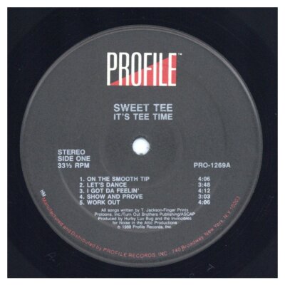 Sweet Tee - It's Tee Time '88 LP US ORG!EX-/EX W/S | eBay