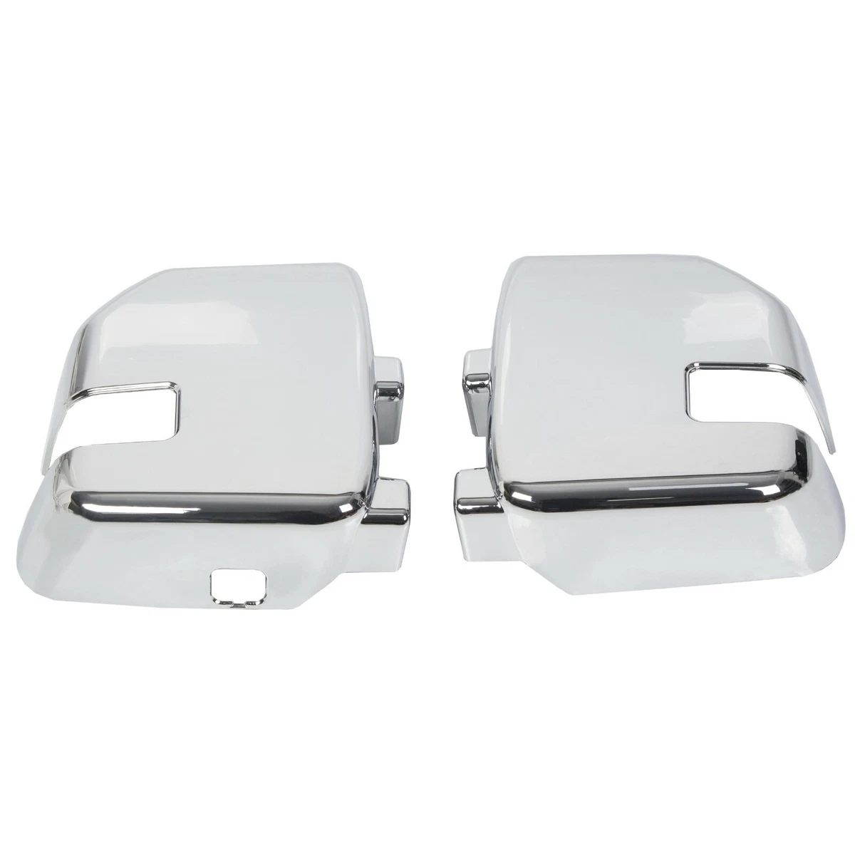Cubiertas Cromadas Para Espejos Retrovisores Ford F250-F550 Super Duty 2023-2024 - ¡Estilo Extra!
