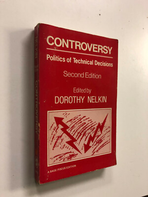 Controversy by Dorothy Nelkin - Pub: Sage - 1984 - Paperback Book