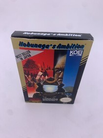 Nobunaga's Ambition (Nintendo Entertainment System, NES, 1989) CIB