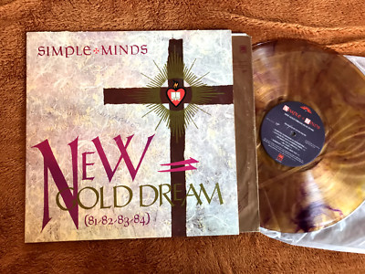 Simple Minds New Gold Dream 1982 Vinyl LP Limited Edition Gold