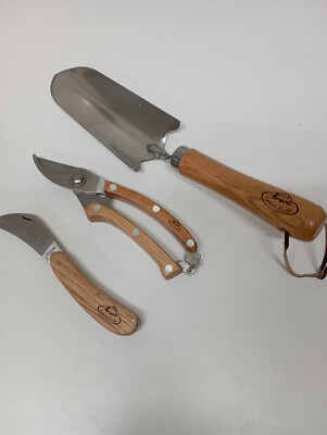 Esschert Garten-Set 3-teilig Edelstahl