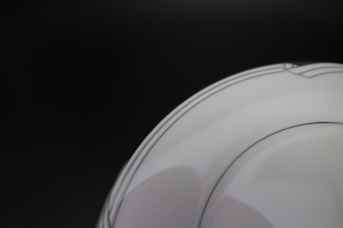 Noritake Fine China Sterling Cove 7720 DINNER PLATE Geometric Line Vintage - Picture 5 of 6