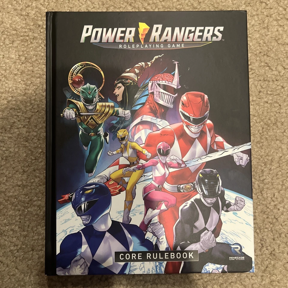 Power Rangers Roleplaying Game Hero Miniatures Set, Dice Rulebook Journal - Image 3 of 4