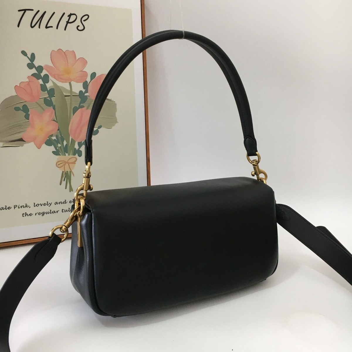 COACH C0772 Pillow Tabby Shoulder Bag Crossbody 26 Women