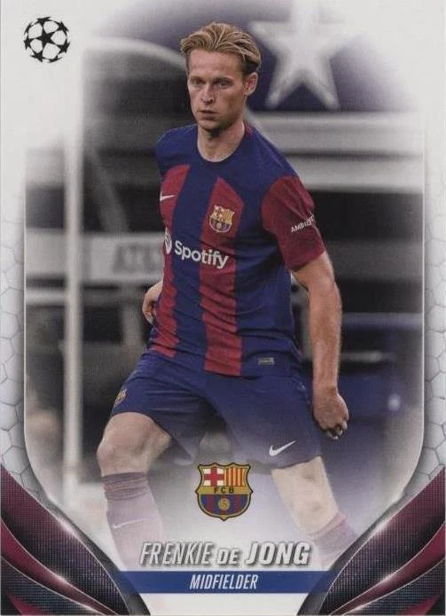 2023-24 Topps UEFA Club Competitions - Frenkie de Jong #166 | eBay
