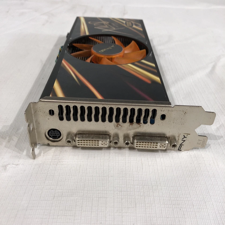 PNY Nvidia GeForce GTS 250 Graphics Card GPU 1024MB (1GB) GDDR3 RAM - Tested  - Image 2 of 4