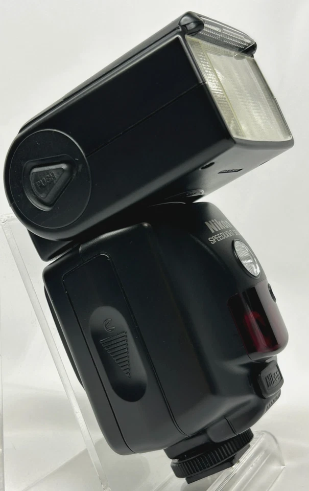 Nikon Speedlight SB-28 Shoe Mount Flash [Mint] Black w/Pouch Japan - Image 4 of 4