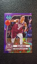 2024-25 Bowman University Chrome - Riley Kugel #70 Purple Lava Refractor (RC)