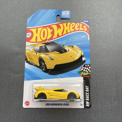 Hot Wheels - 2025 Case E - 2020 Koenigsegg Jesko - HW Race Day 5/10 - #125