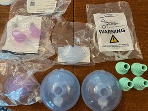 NwoB Freemie SlimFit6 Closed-System Pump Cups with Extra Inserts and Barriers