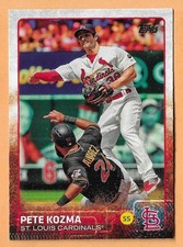 PETE KOZMA ST. LOUIS CARDINALS #US338 - TOPPS UPDATE 2015