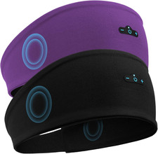 Sleep Headphones Bluetooth Headband for Side Sleeper, 14H Playtime, Wireless Hea