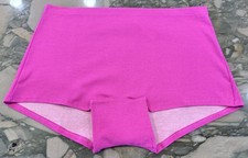 NEW Victoria Secret PINK Smooth Cotton Shortie Boyshort - Pink Plum - XXL