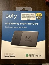 eufy by Anker SmartTrack Card Wallet Tracker Phone Finder Work W/ Apple Find My