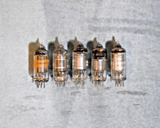 1L6 1U4 1U5 3V4 Vacuum Tubes 122 NOS Rated Zenith H500 600 Trans Oceanic Radio