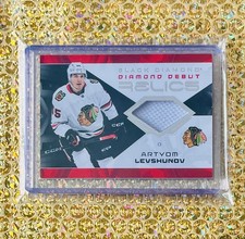 2025-26 UD Black Diamond Artyom Levshunov Diamond Debut Relics RC Blackhawks