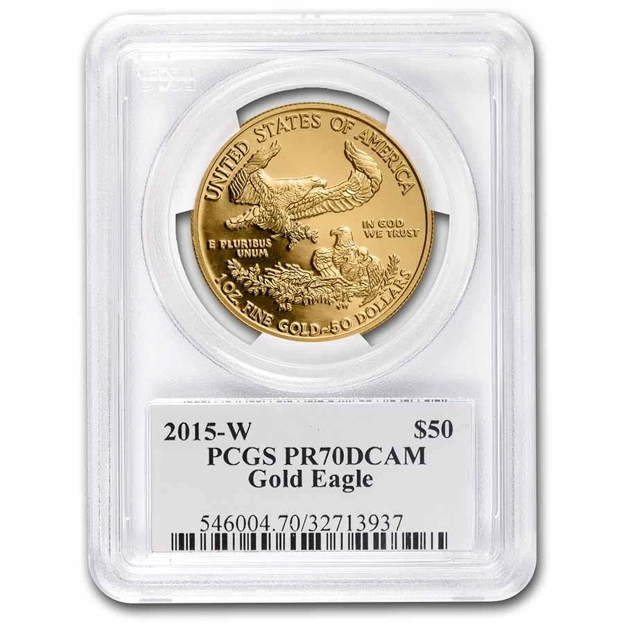 2015-W 1 oz Proof Gold Eagle PR-70 PCGS (Saint-Gaudens Label) - Image 2 of 4