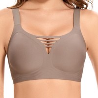 Damen Bh Ohne BüGel Gepolstert Seamless T-Shirt Bra Schwarz 75C 2Er Set